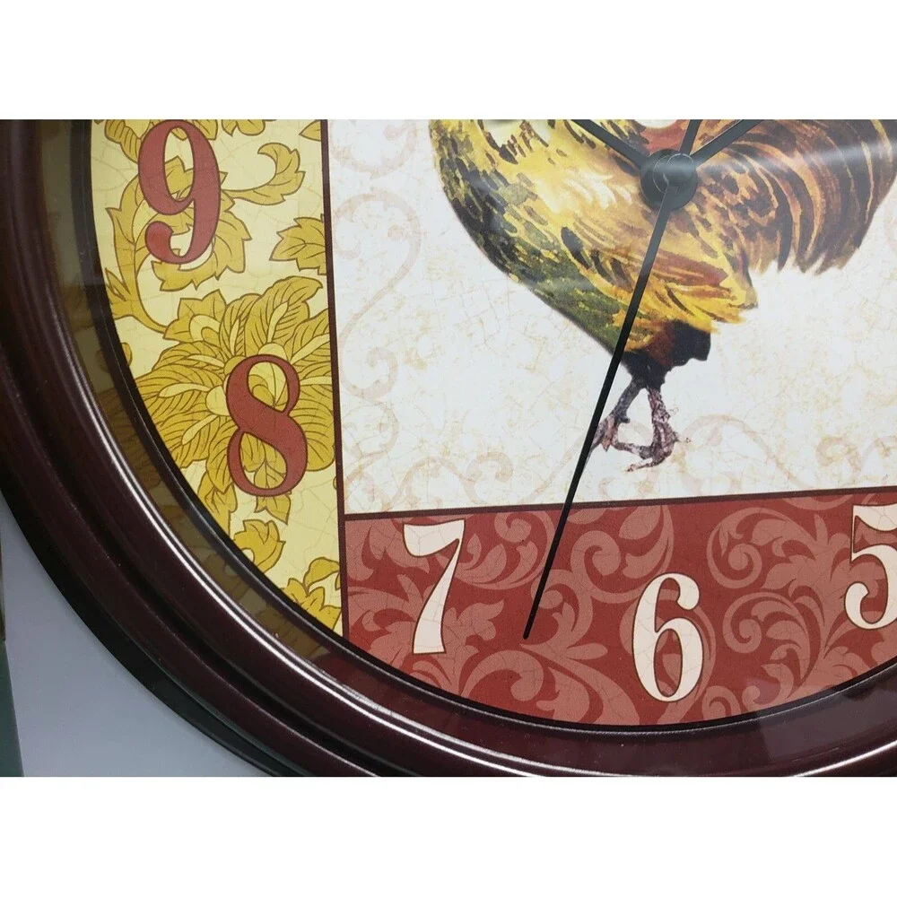 Kitchen Plastic Decorative Wall Clock, 12